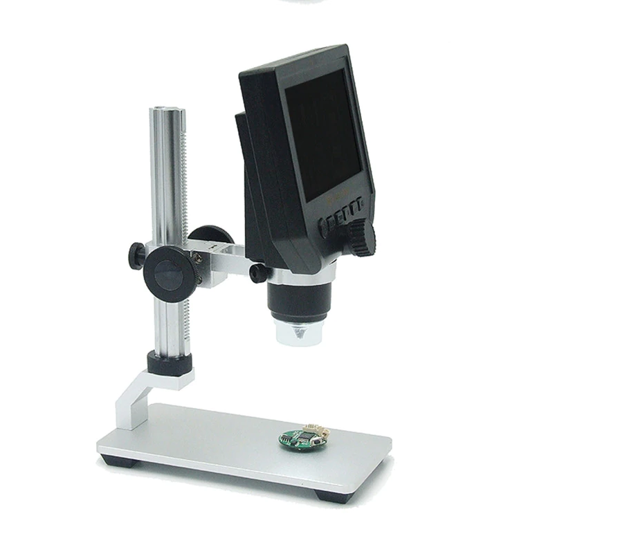 Microscopio con pantalla